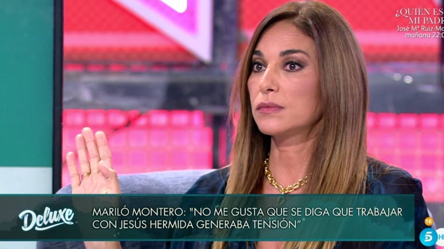 Mariló Montero en el 'Deluxe'