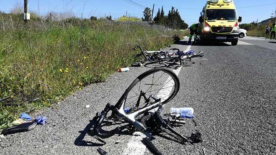 Ciclismo: actividad de alto riesgo