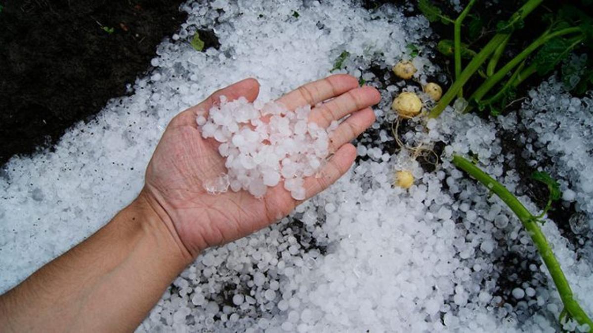 Zamora, en aviso naranja por lluvias, tormentas e incluso granizo.