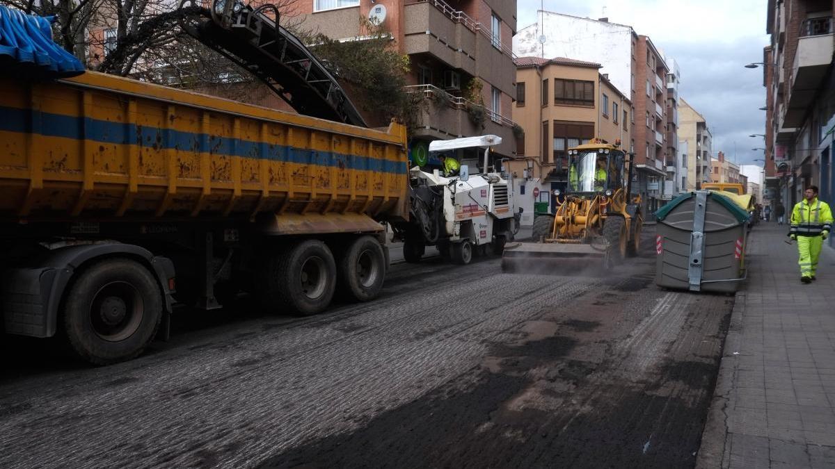 Trabajadores en la capital en campañas anteriores.