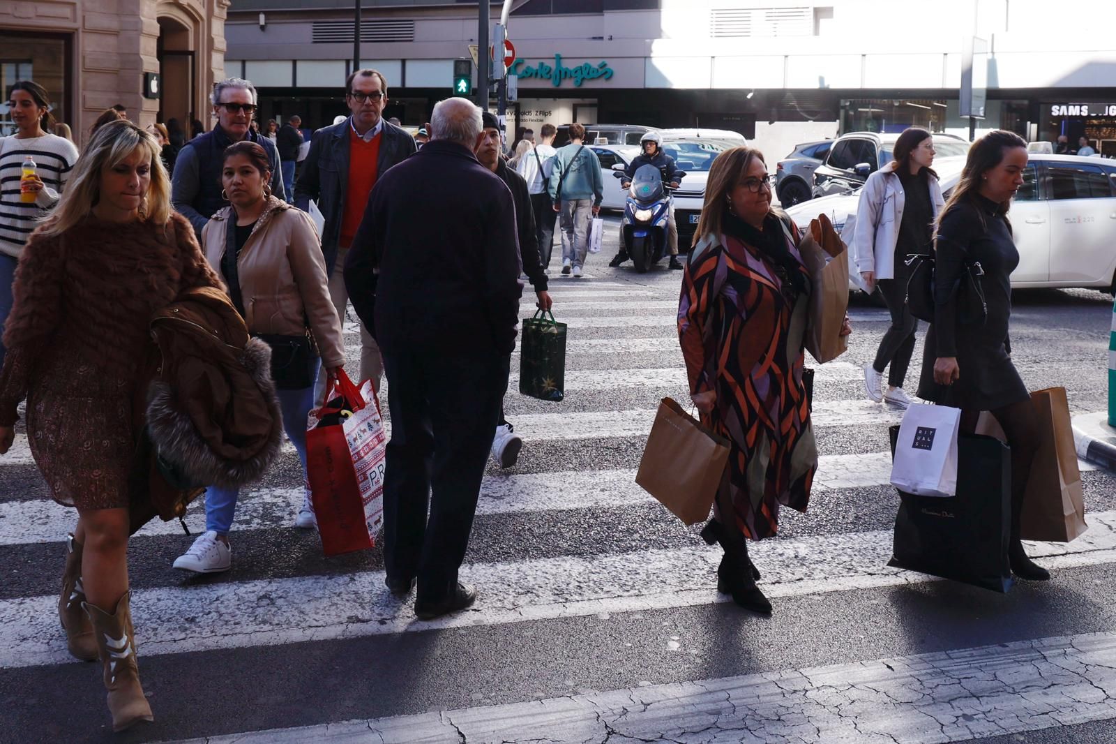 El Black Friday de València, en imágenes