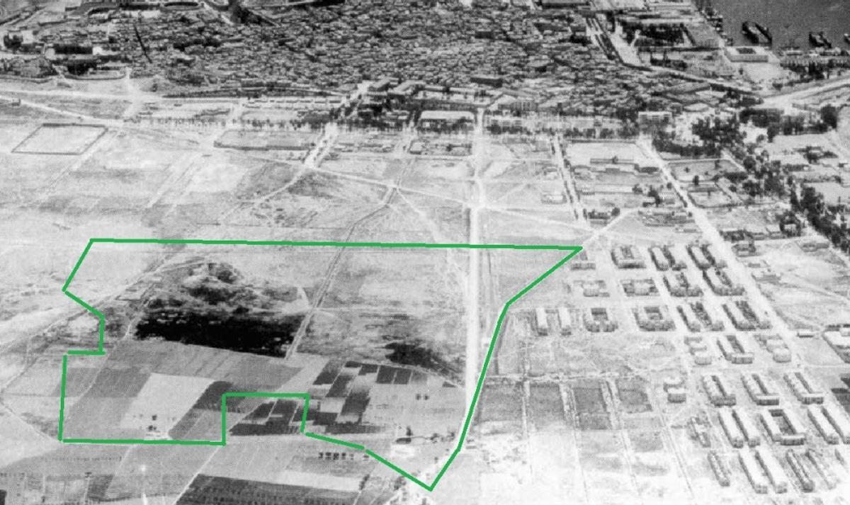 Perímetro aproximado del campo de golf del Ensanche