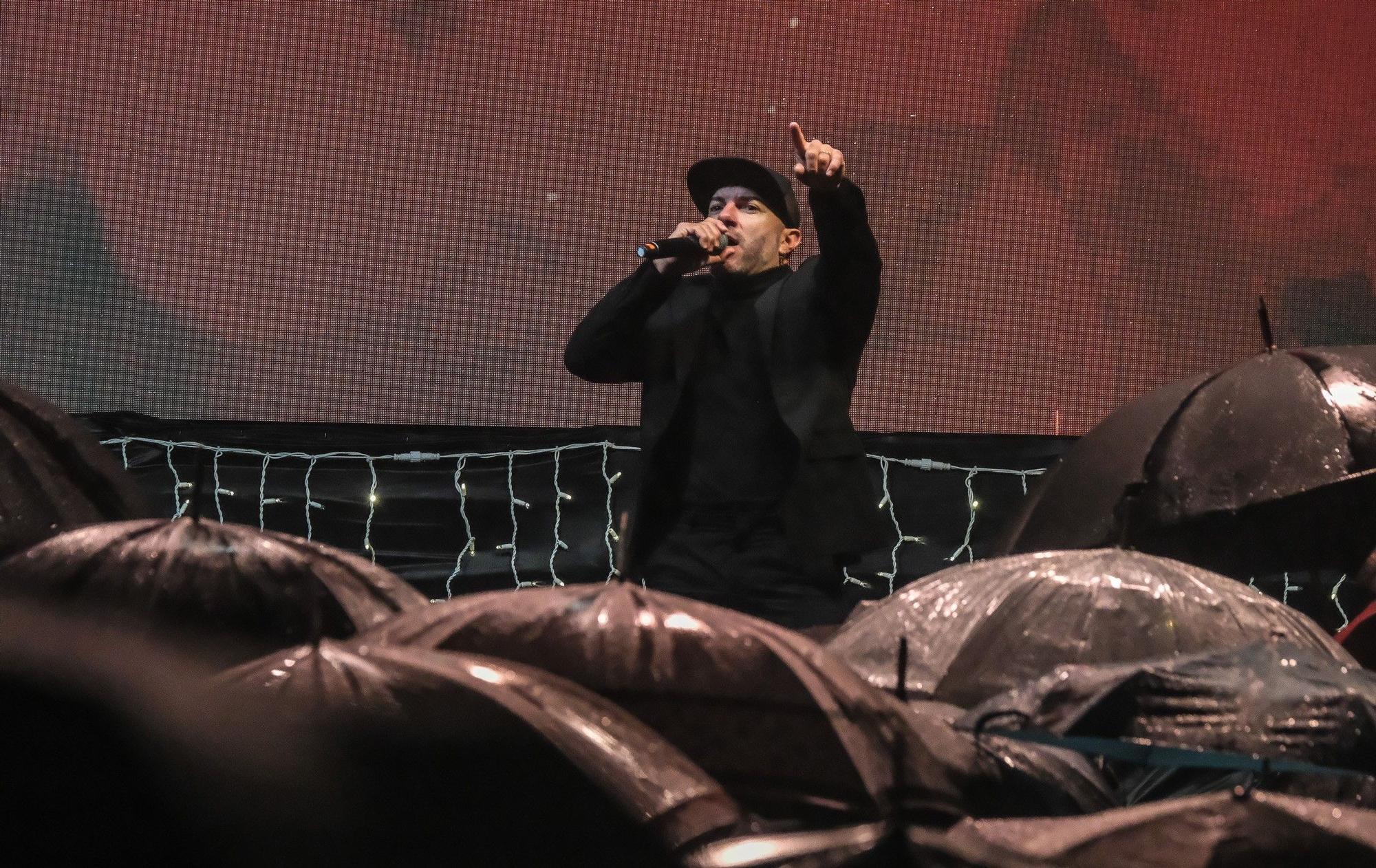 Encendido navideño de Tejeda