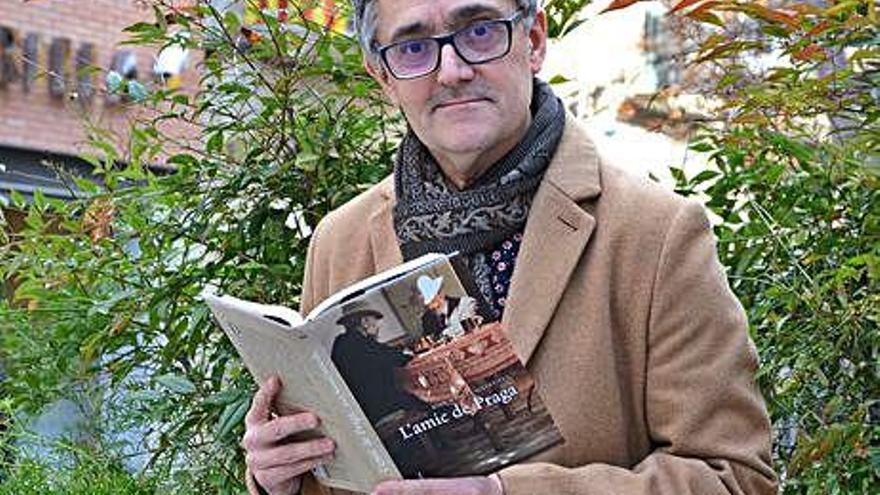 Joan Manuel Soldevilla presenta la seva novel·la «El amigo de Praga» a Madrid