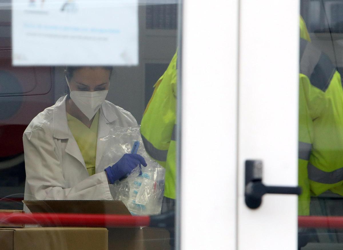 Una enfermera en Santiago de Compostela