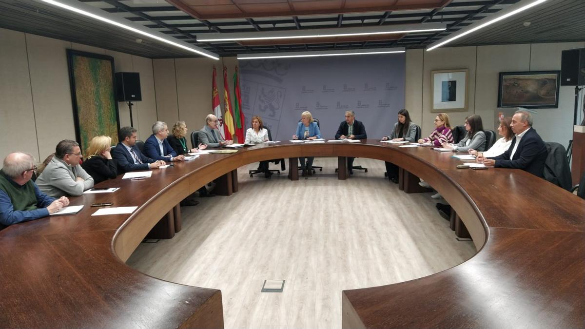 Comisión de Coordinación de la Junta de  Castilla y León