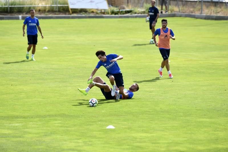 Primer entrenamiento del Real Zaragoza