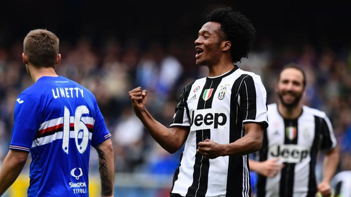 Cuadrado jugará en la Juventus hasta junio de 2020