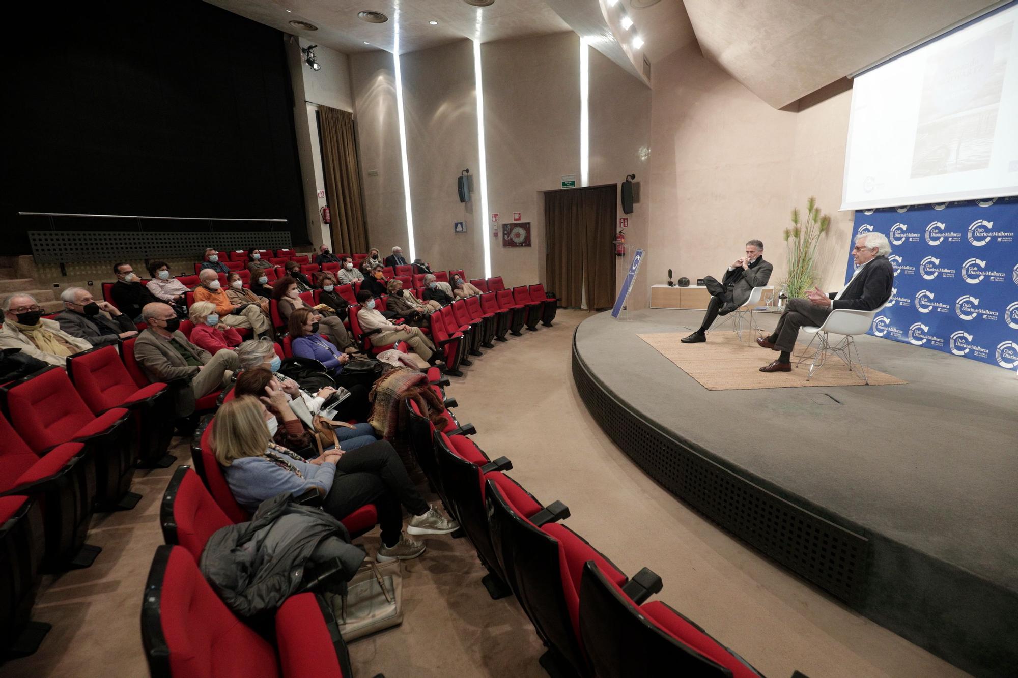 Fernando Schwartz presenta su última novela en el Club Diario de Mallorca