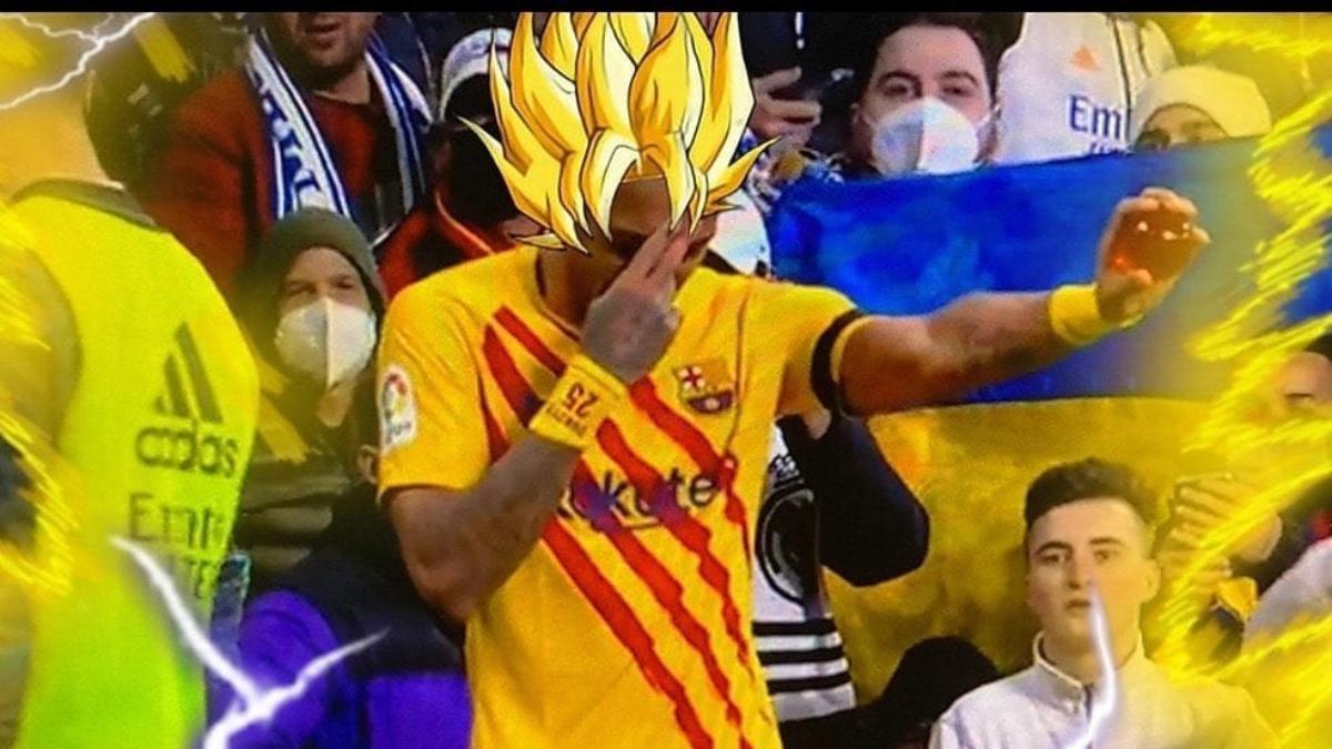 Aubameyang super saiyan