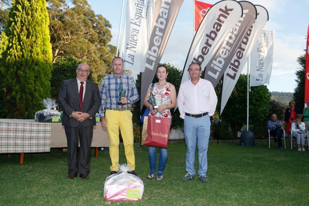 Entrega de premios del torneo de golf LA NUEVA ESPAÑA trofeo Liberbank