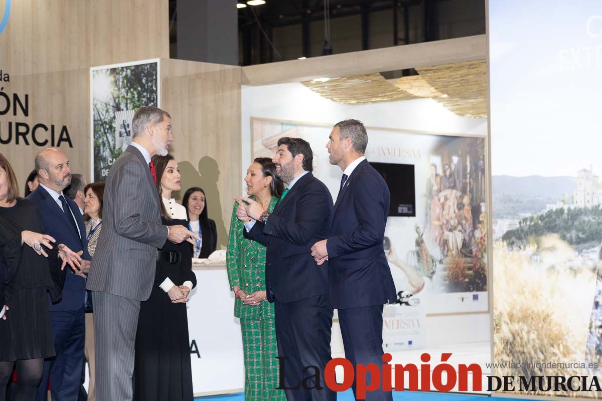 Así ha sido el primer día en el stand de la Región de Murcia en la Feria de Fitur