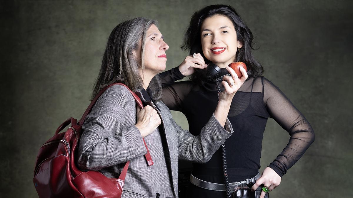 María Pereira y Sara Valcárcel, de Galaxia