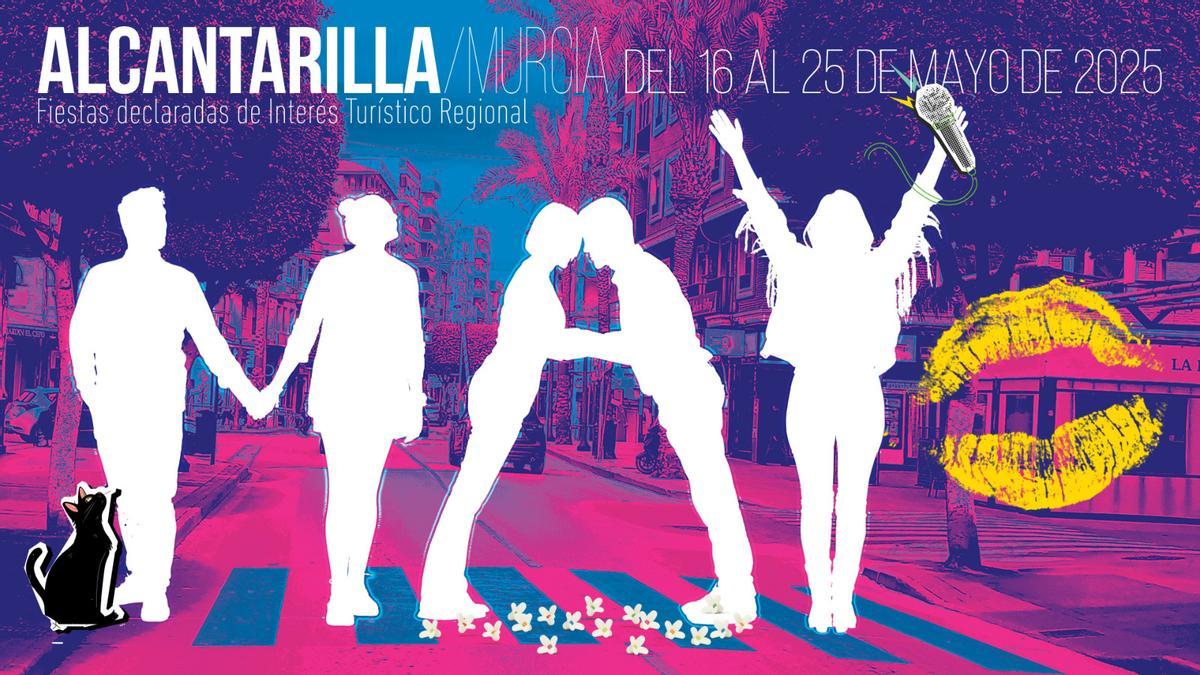 Cartel de las Fiestas de Alcantarilla 2025