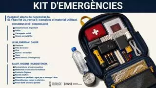 Emergencias avisa: esto es lo que debes tener en casa para afrontar una dana, un apagón o una inundación