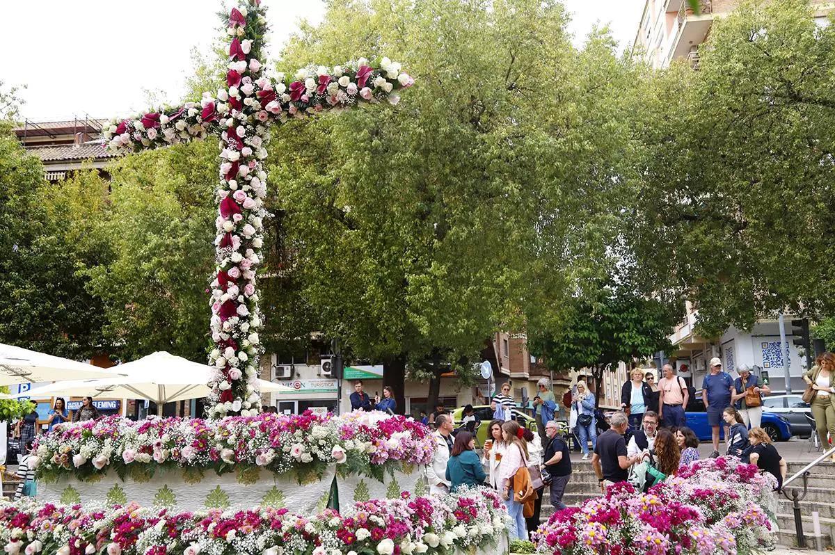 Una de las Cruces de Mayo en Córdoba, el pasado 2025.