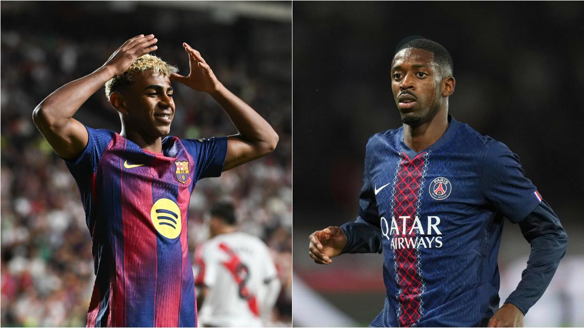 Lamine Yamal y Dembélé, grandes favoritos a conquistar el Balón de Oro 2025