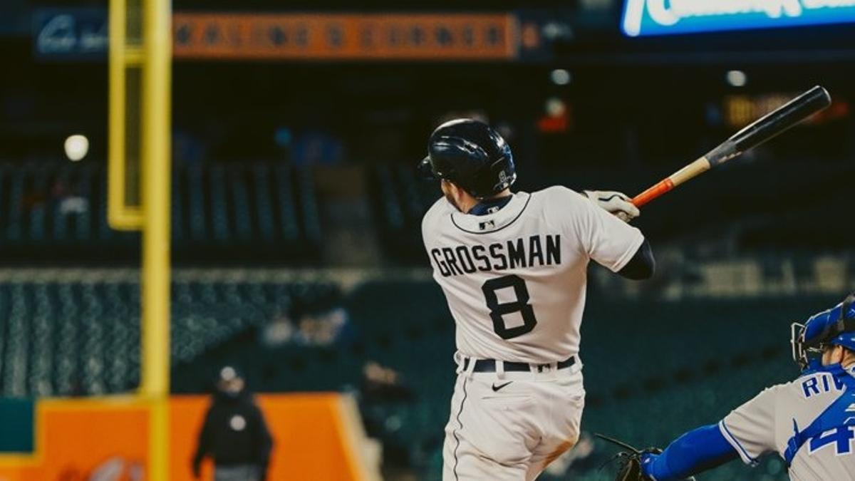 Grossman, de los Detroit Tigers.