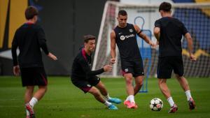 El Barça ultima los preparativos de su debut en Champions