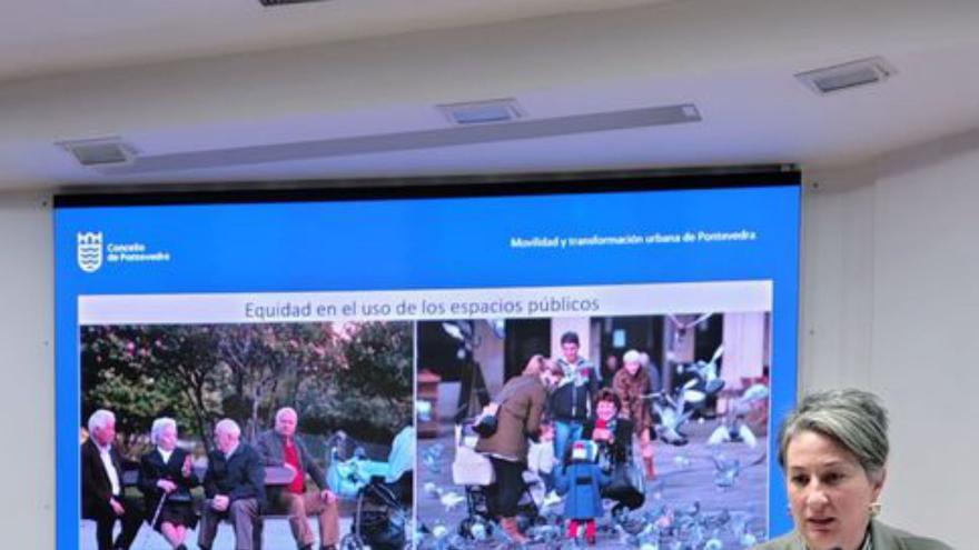 Eva Vilaverde en Huelva. |  FdV