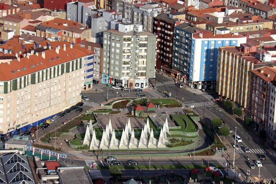 Gijón desde el aire