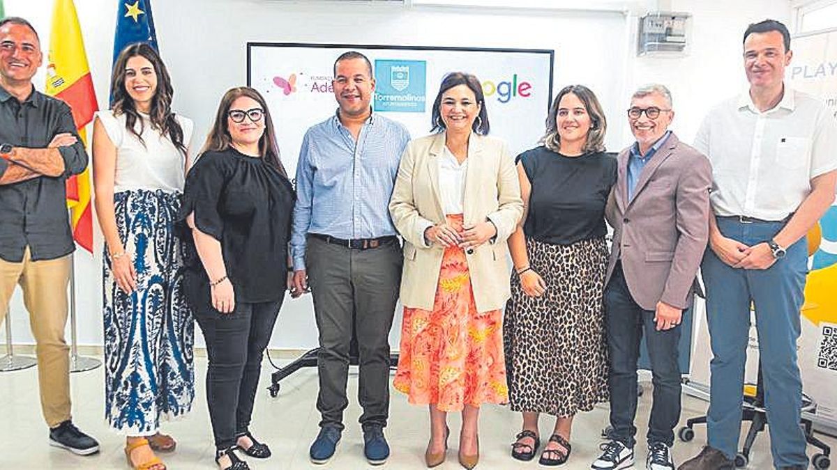 Presentación de la iniciativa, ayer, en Torremolinos.