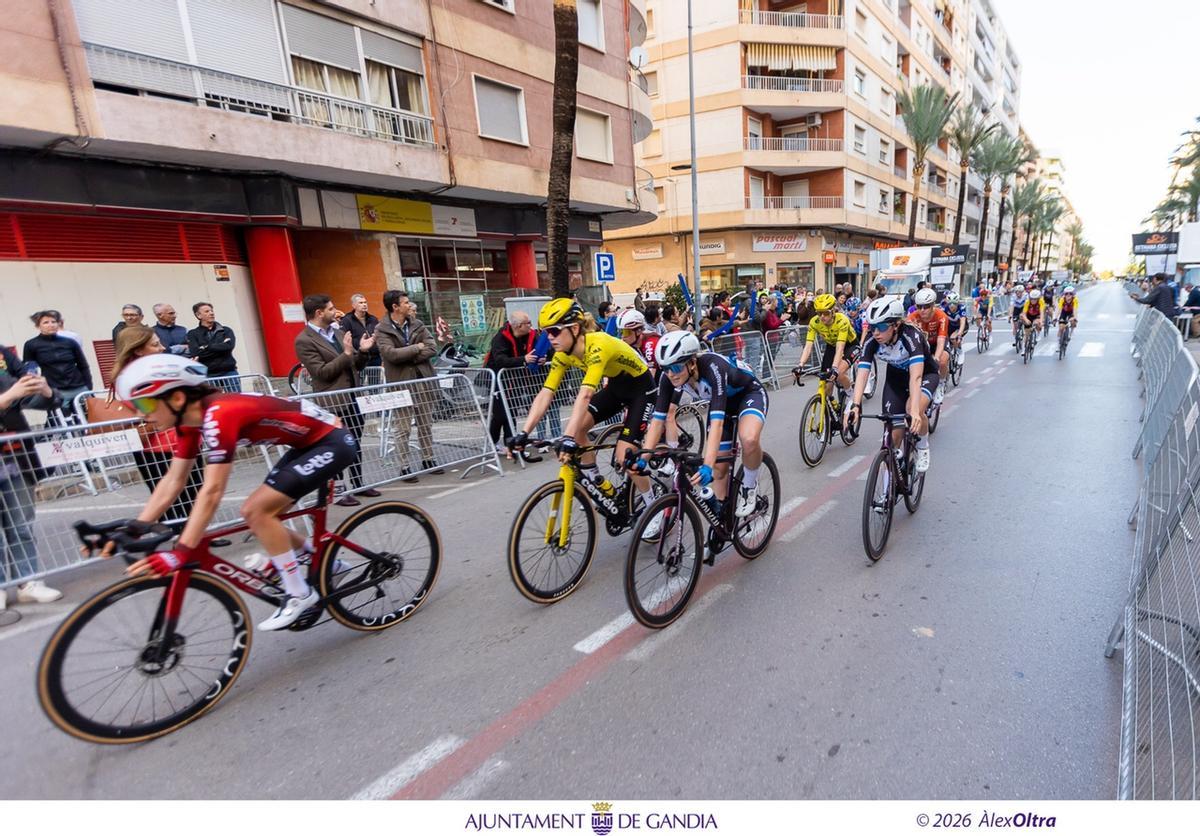 Gandia acoge la primera etapa de la Setmana Ciclista Internacional-Volta Femenina de la Comunitat Valenciana