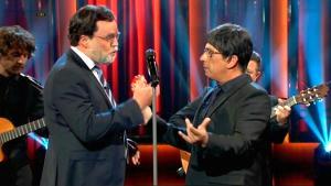 Buenafuente i M. Rajoy: ’Cómo se pueden querer dos países a la vez, y no estar loco’.