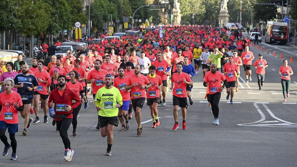 99 edición de la carrera Jean Bouin. Búscate en las fotos.