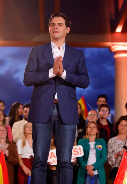 Cierre de campaña de Ciudadanos en València