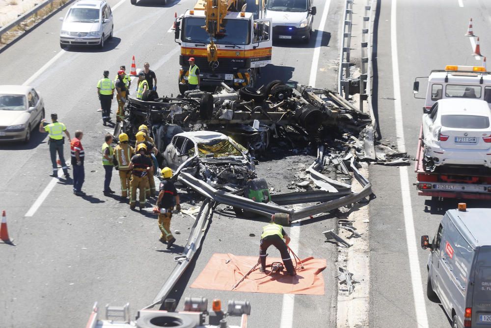 Accidente mortal en Elche