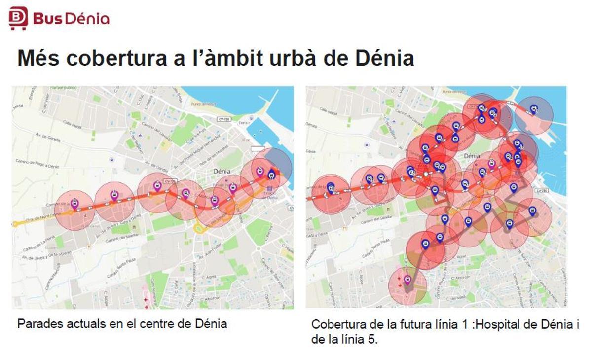 El "impacto" por el aumento de paradas y frecuencias