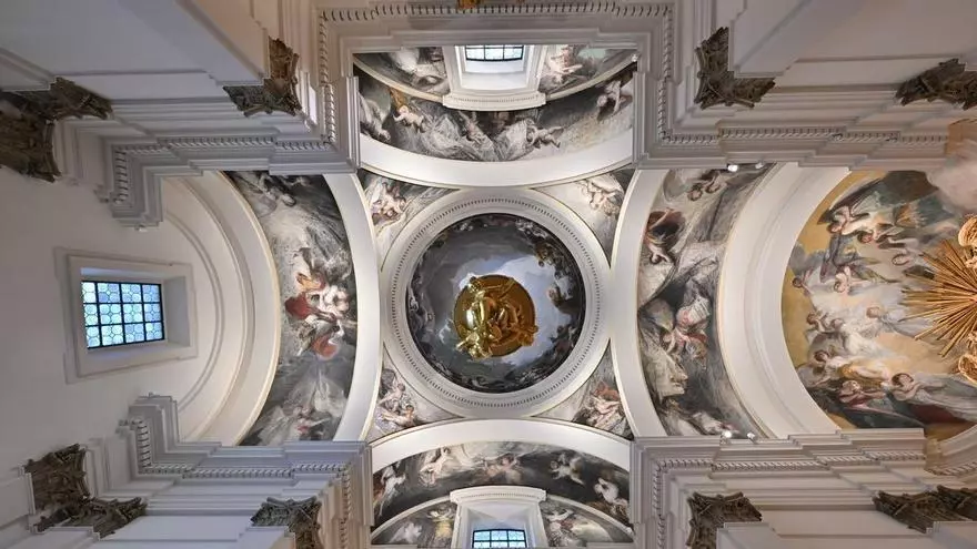 Así ha quedado la ermita de San Antonio de la Florida tras su restauración