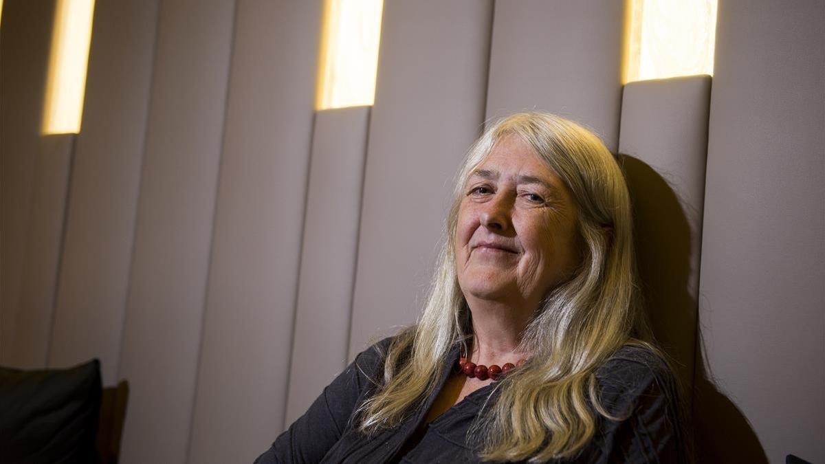 La historiadora Mary Beard, en Barcelona.