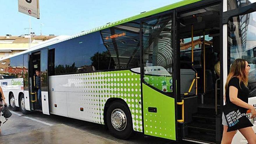 Bus que cobreix la línia de Manresa a Barcelona