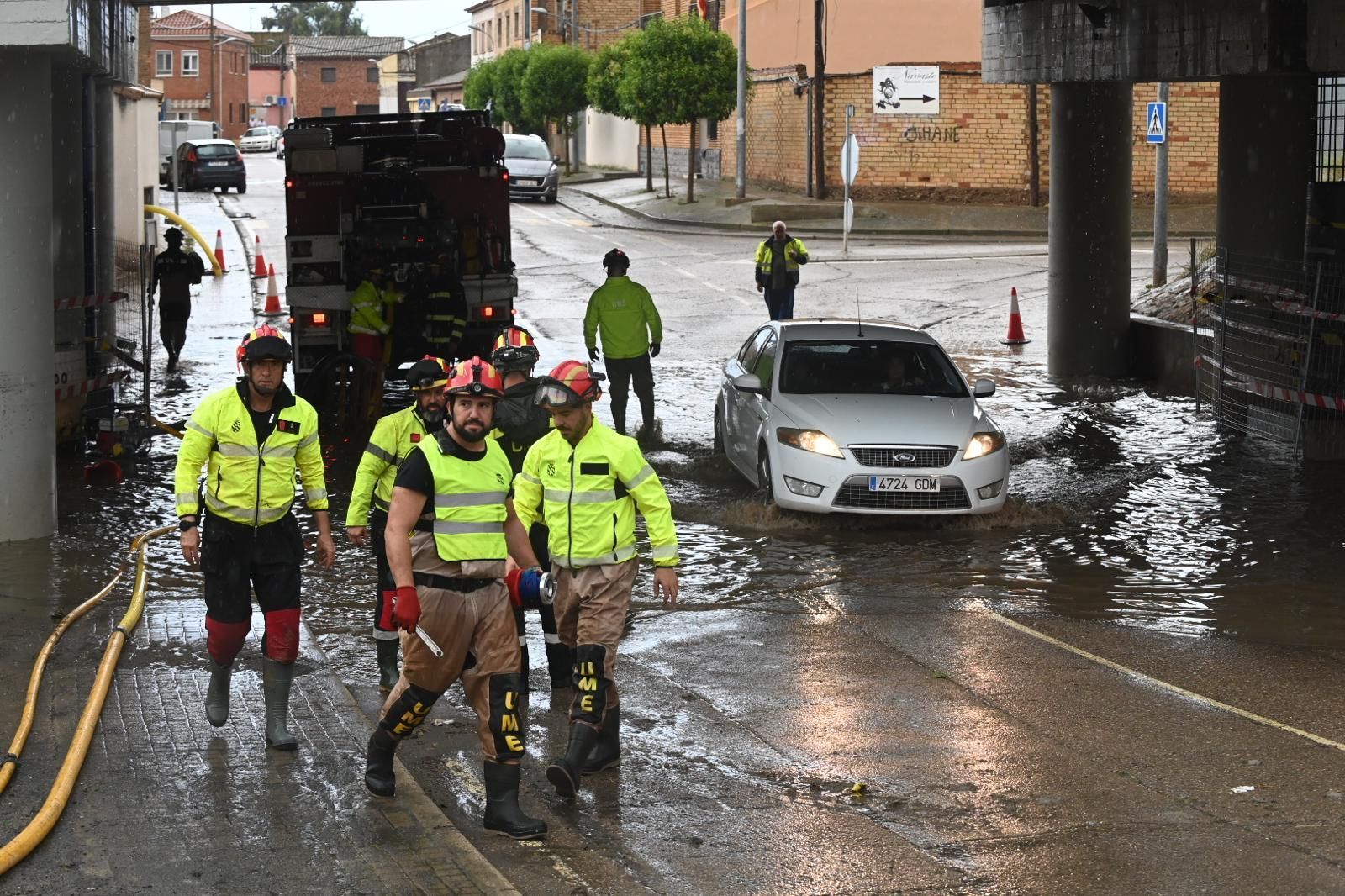 En imágenes | La dana golpea a Aragón