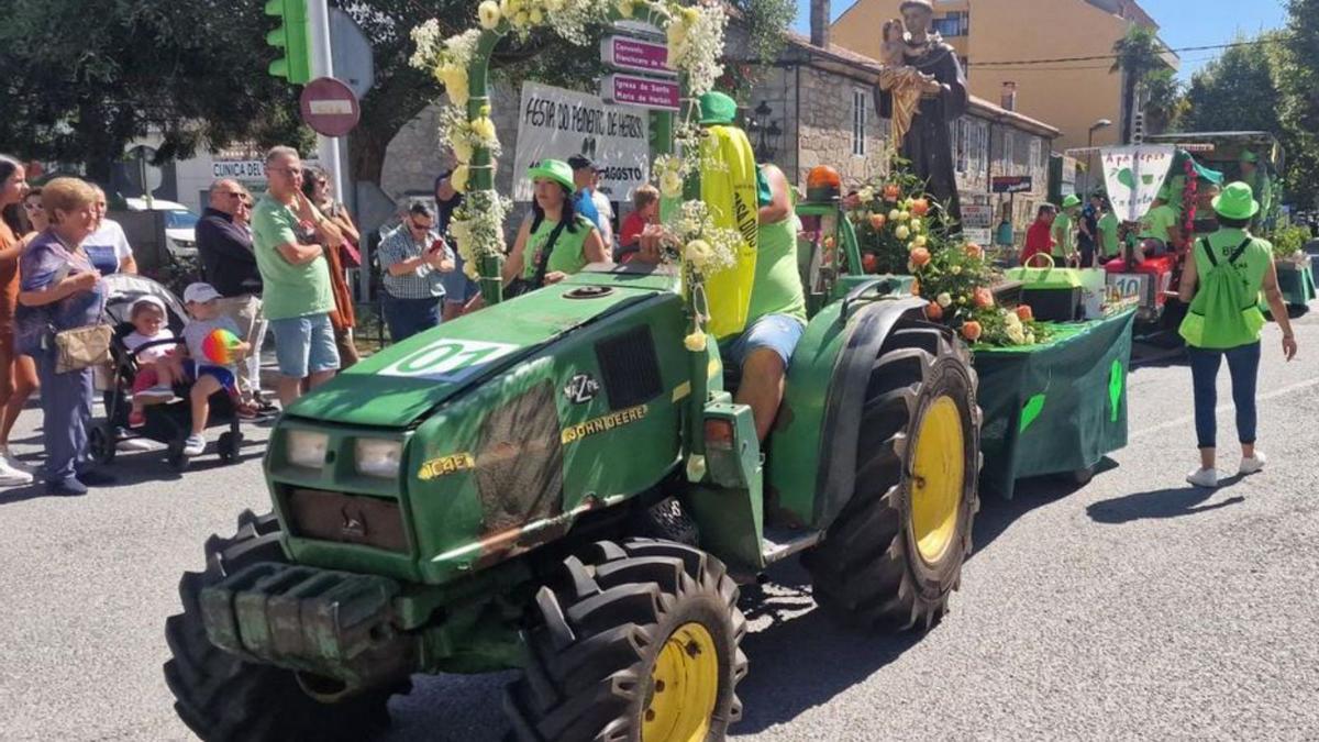 Procesión agrícola este sábado por la villa de Padrón / concello