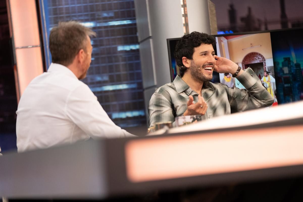 Sebastián Yatra en su visita a 'El Hormiguero'