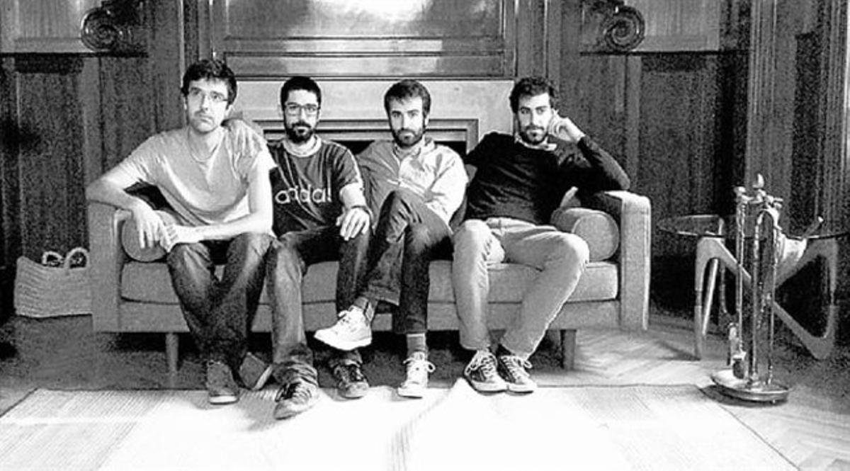 El quartet The Seihos, en una imatge promocional.