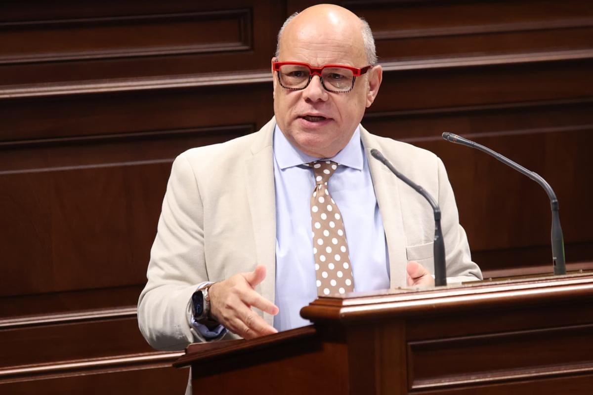 José Miguel Barragán, portavoz parlamentario de CC.