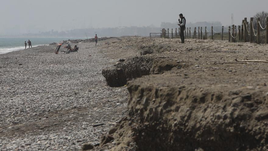Así están las playas del Camp de Morvedre al comienzo de la Semana Santa