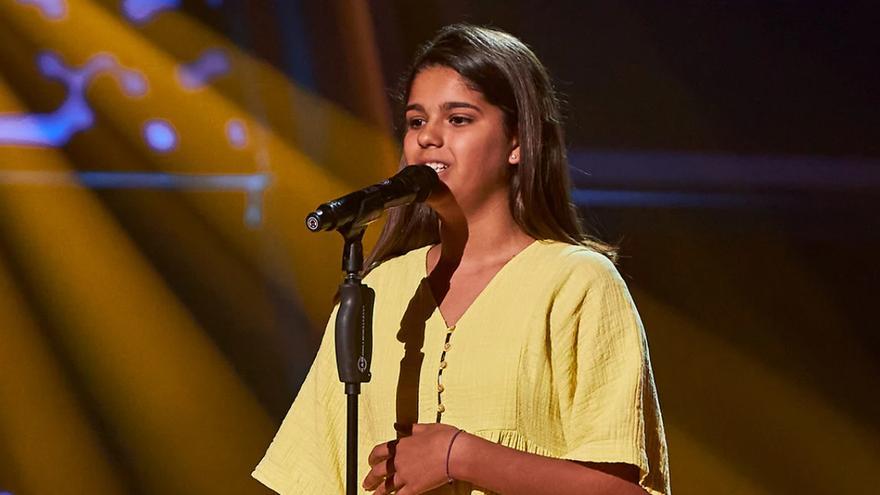 La grancanaria Nadia González conquista La Voz Kids