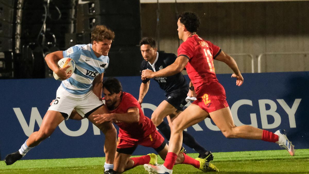 Las imágenes de las Series Mundiales HSBC de rugby 7 en Málaga