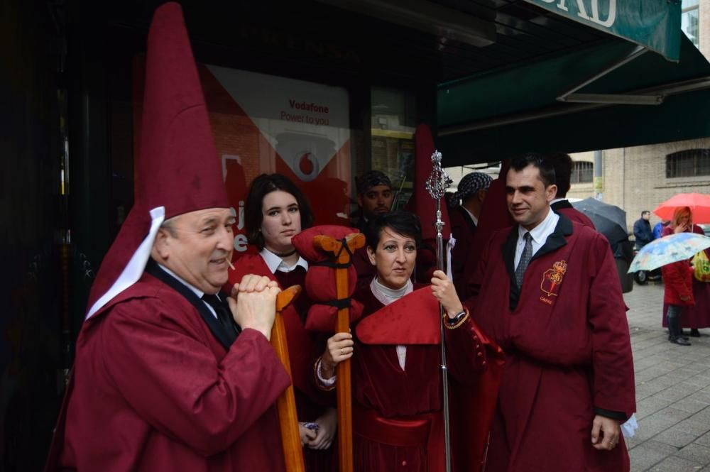 La procesión del Perdón se queda en San Antolín