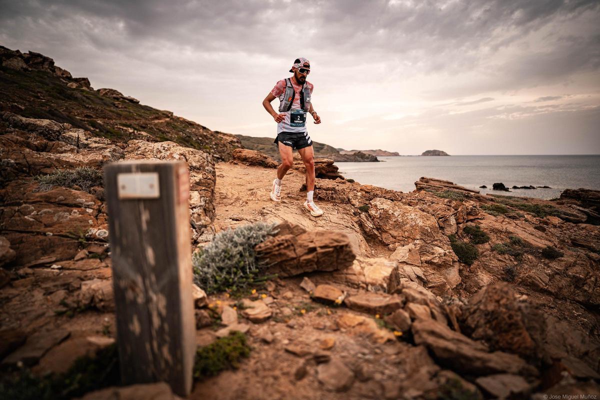 Pablo, ganador del Trail Menorca CdC