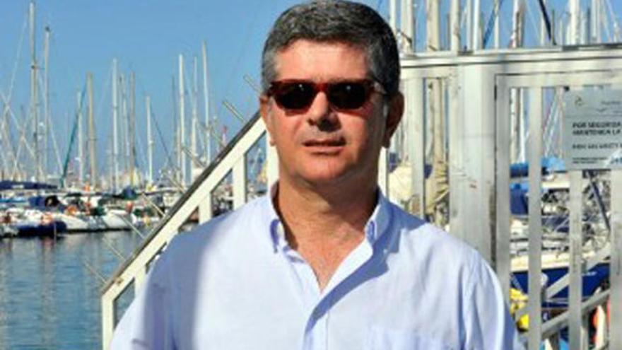 El presidente de la Federación Canaria de Vela, Luis Jordán. | efe