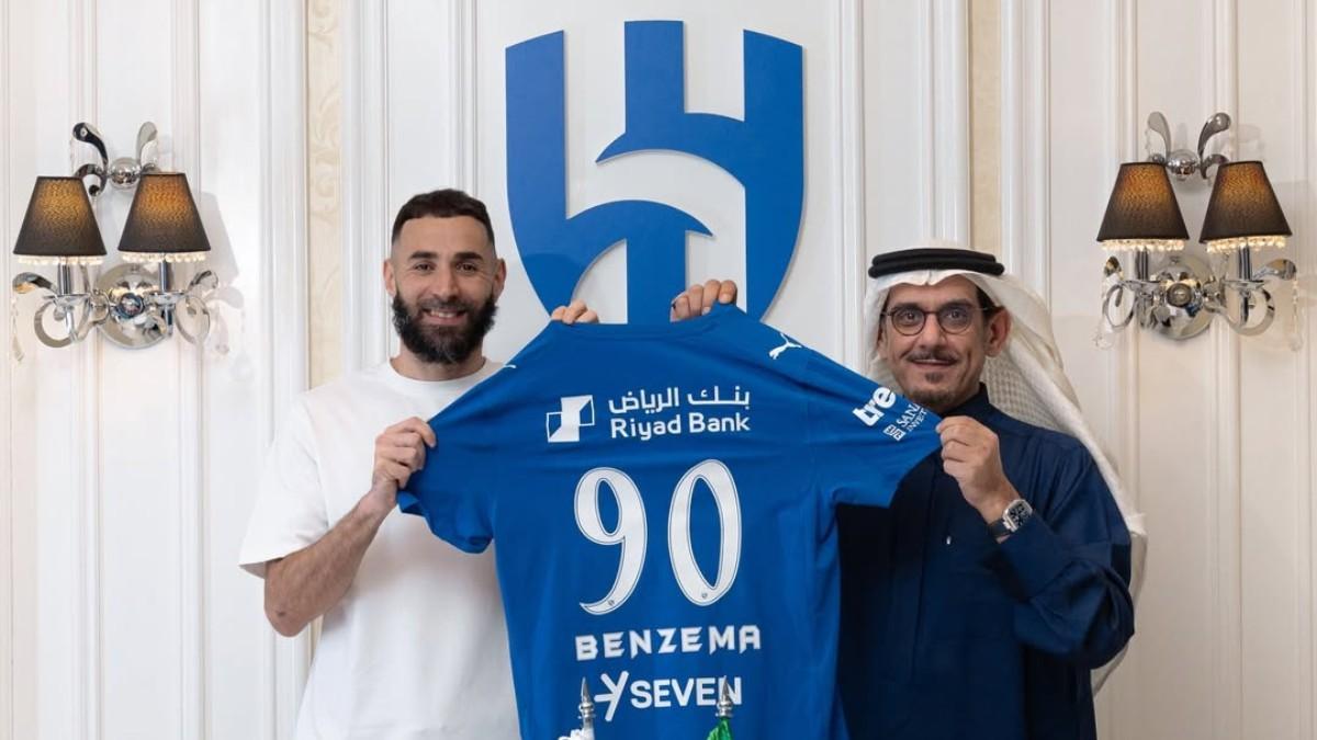 Benzema, presentado como nuevo jugador del Al-Hilal