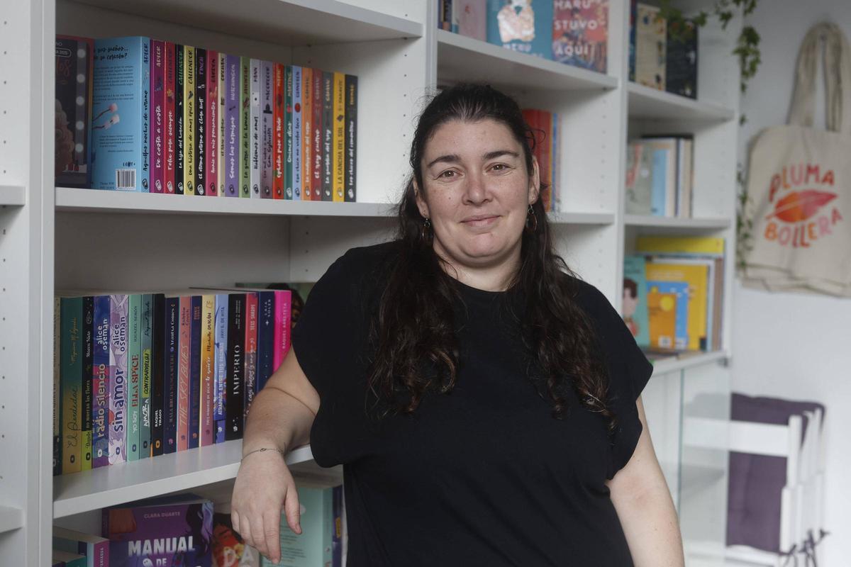 Carla Sáenz, propietaria de la librería Contexto Queer.