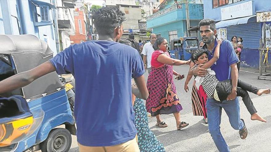 Sri Lanka acusa de la masacre del domingo a un grupo islamista local