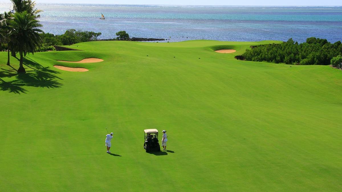 Golf en Isla Mauricio.